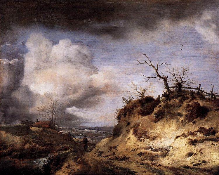 Philips Wouwerman Path through the Dunes Germany oil painting art